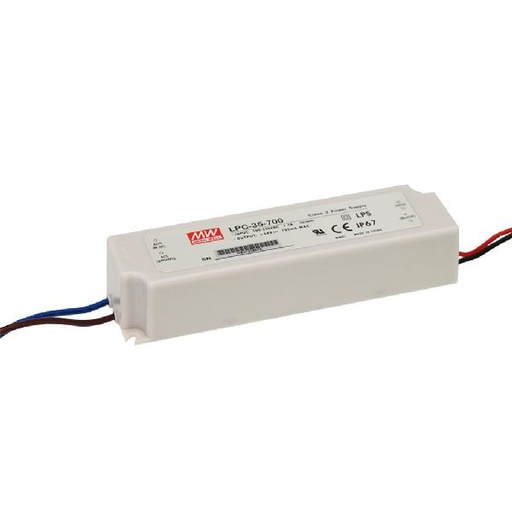 [ME-LPC-35-700] Alimentation LED 700mA 35W IP67 
