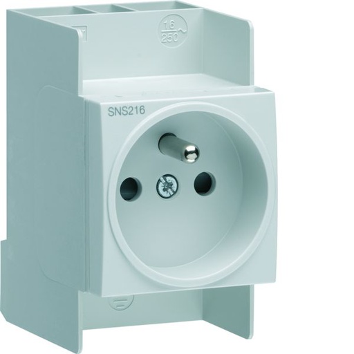 [HAG-SNS216] Prise de courant modulaire 16A 2P+T connexion SanVis SNS216