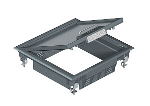 [OBO7405196] Boîtier de sol à bord recouvrant GES4 U 7011 7405196