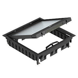 [OBO7405079] Boîtier de sol GES9-3B U 9011 7405079