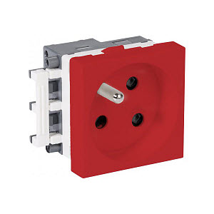 [OBO6121330] Prise simple, EDV détrompée CON  1 2PT D rt 6121330