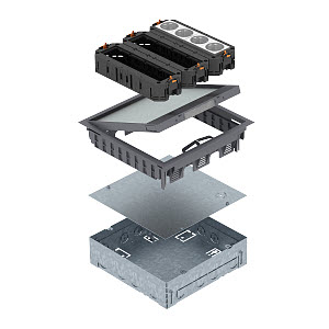 [OBO7427420] Kit boitier de sol complet UDHOME GES9 7011 7427420