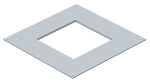 [OBO7400459] Plaque d'adaptation UZD 250 DUG 250-3 4 7400459