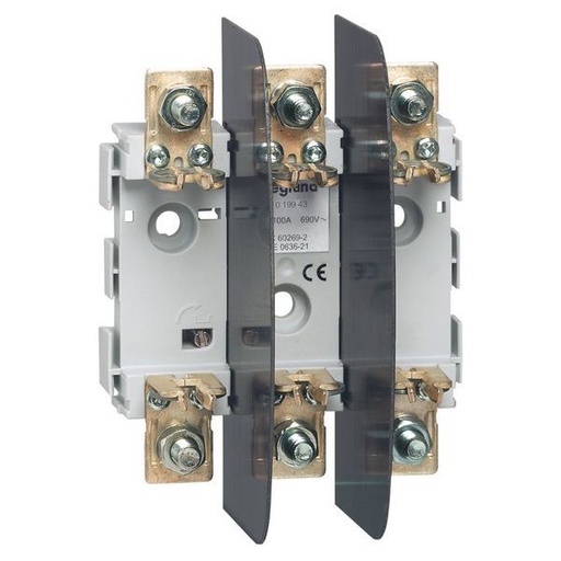 [LEG019943] Socle C/Ctx T000/00 3P 100A (Nouveau) legrand 019943