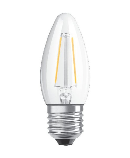 [OSR590670] Osram LED FIL dim CLB40 Claire 827 E27 4,8W 470lm Verre - 590670