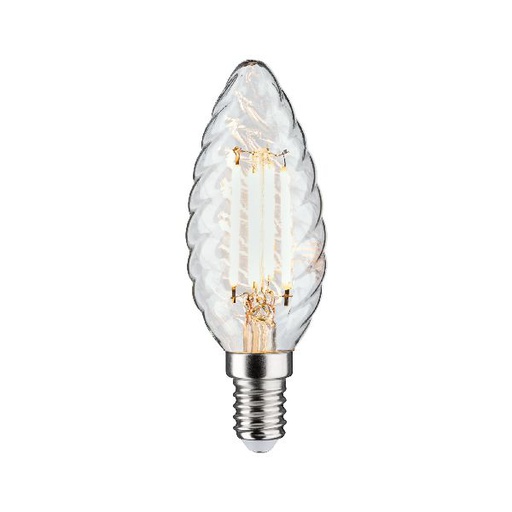 [PAU28707] Flamme LED torsadée 450lm E14 4,7W Clair 2700K 230V