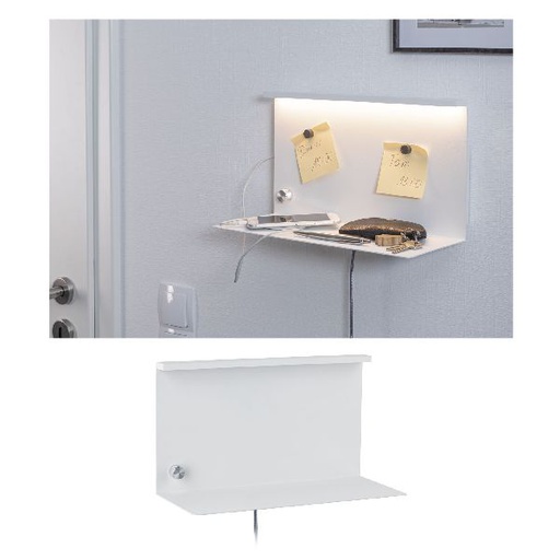 [PAU78916] Applique LED WallCeiling Jarina 4,5W Blanc 230V Métal