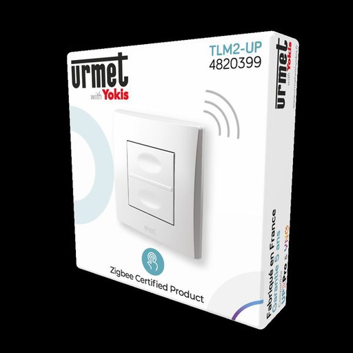 [YOKTLM2-UP] Commande murale 2 touches - Yokis TLM2-UP