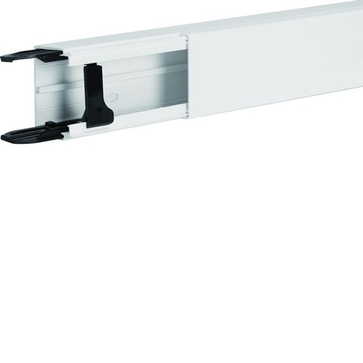 [HAG-LFF4006009016] Goulotte de distrisbution lifea LFF 40x60mm 1 compartiment PVC Blanc LFF4006009016
