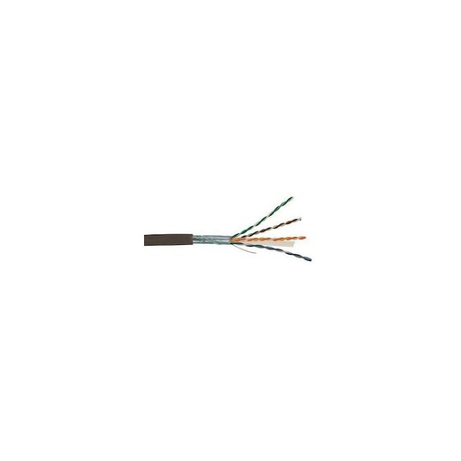 [CAB-FTP7/1] Cable Cat.6 F Utp 4P Gaine Pe Noire Extèrieur - Prix au m