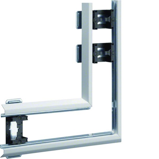 [HAG-BKIS121305E9016] Angle Plat pour BKIS épais 12,5mm simple hauteur acier RAL 9016 Pure BKIS121305E9016