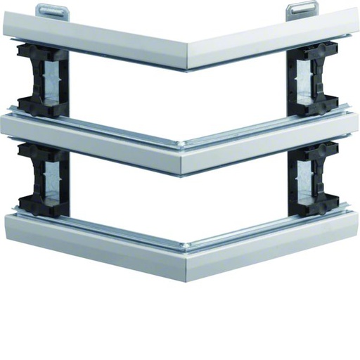 [HAG-BKIS251303D9016] Angle extérieur pour BKIS épais 25mm double hauteur acier RAL 9016 Pure BKIS251303D9016