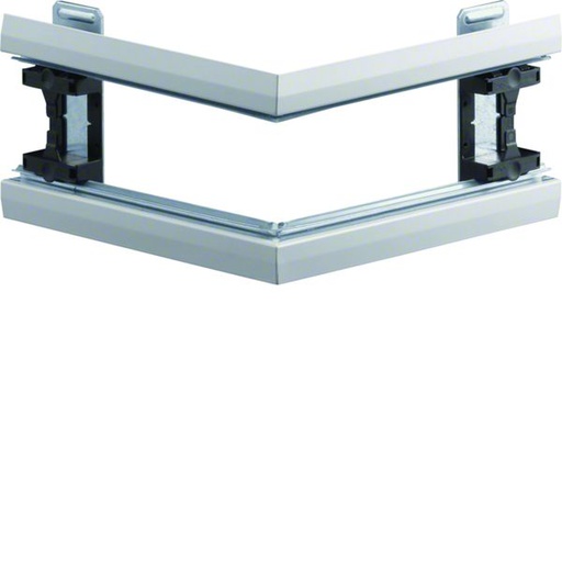 [HAG-BKIS251303E9016] Angle extérieur pour BKIS épais 25mm simple hauteur acier RAL 9016 Pure BKIS251303E9016