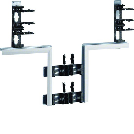 [HAG-BKIS251308D9016] Té pour BKIS épais 25mm acier double hauteur RAL 9016 Pure BKIS251308D9016