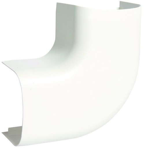 [HAG-CLM500655] Angle plat pour goulotte de climatisation CLM 50 x 65 mm Blanc paloma CLM500655