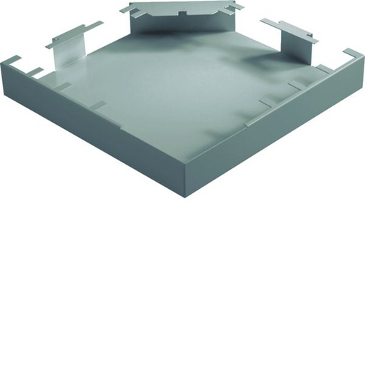 [HAG-DABA5008059006] Angle plat p.DABA50080,acier,alu blanc DABA5008059006