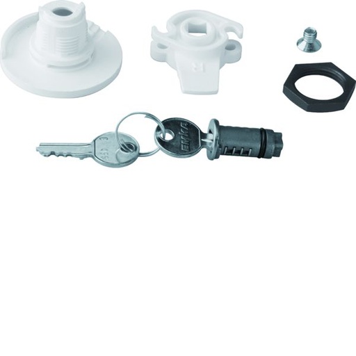 [HAG-FZ453N] Serrure à clé n° 455 livrée avec 2 clés pour armoire univers IP44/54 FZ453N