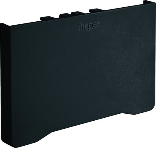 [HAG-GBD5008569011] Embout pour goulotte d'installation GBD 50x85mm, Noir GBD5008569011
