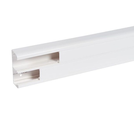 [LEG011022] Goulotte 2 Compartiments À Clippage Direct 50X130Mm Longueur legrand 011022