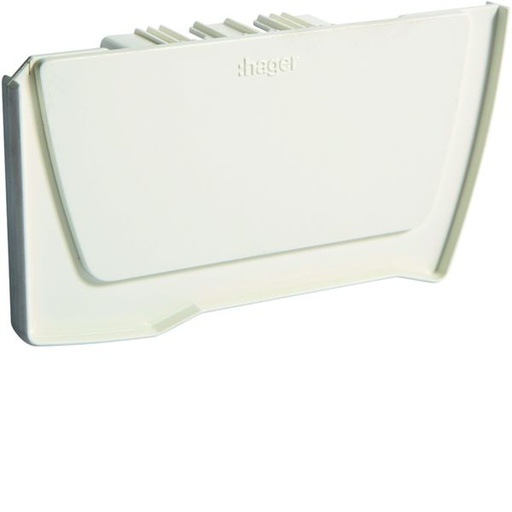 [HAG-GBD5010069016] Embout pour goulotte d'installation GBD 50x100mm Blanc GBD5010069016