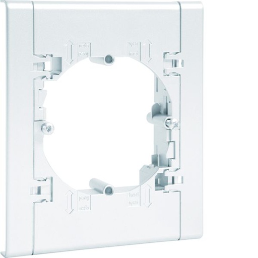 [HAG-LFF71U1109016] Support appareillage entraxe 60mm pour goulotte lifea LFF 40/60x100mm Blanc LFF71U1109016