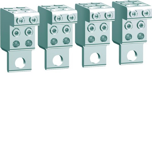 [HAG-HYS056H] Cage de raccordement P160 Cu/Al 4P 6x4-25mm² HYS056H