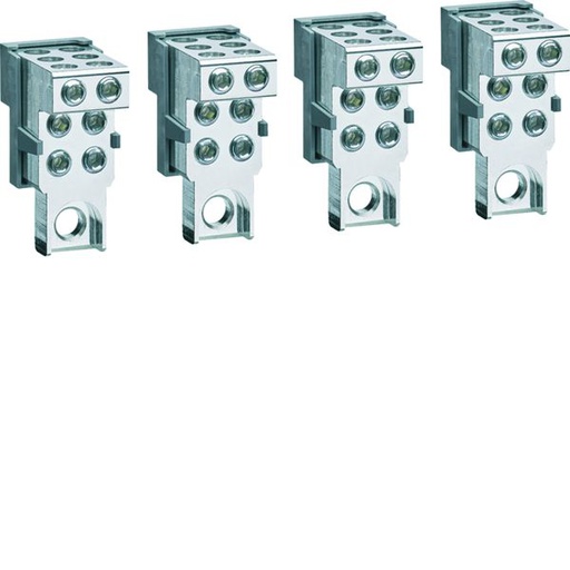 [HAG-HYT066H] Cage de raccordement P250 Cu/Al 4P 6x 6-35mm² HYT066H