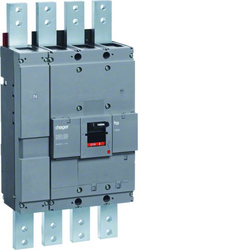 [HAG-HCF981H] Interrupteur à déclenchement libre boitier moulé h3 h1600 4P In1250A à plage HCF981H