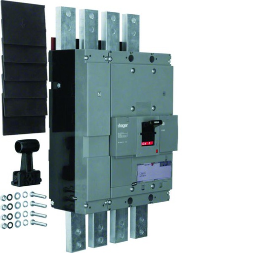 [HAG-HCF991H] Interrupteur à déclenchement libre boitier moulé h3 h1600 4P In1600A à plage HCF991H
