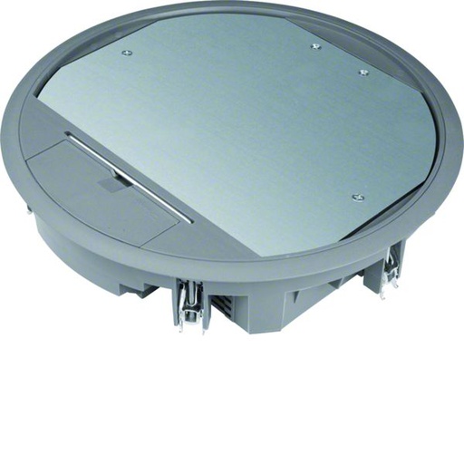 [HAG-VR10057011] Boîte de sol ronde 20 modules diam 294mm encastrement diam 275mm grise VR10057011