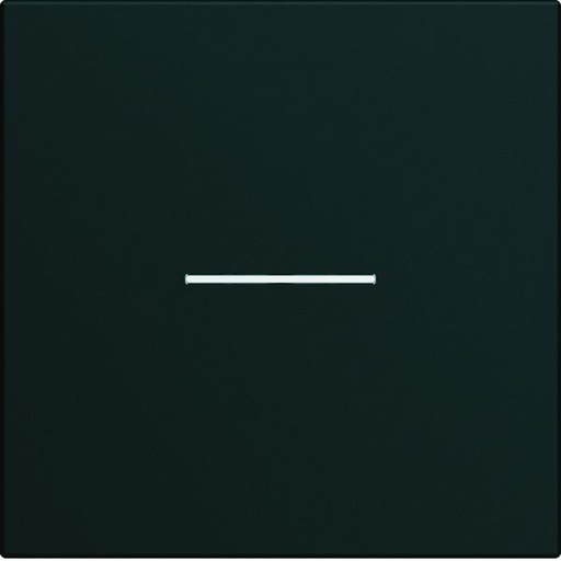 [HAG-WXD001N] Enjoliveur Gallery interrupteur à voyant 2 modules , finition Night WXD001N