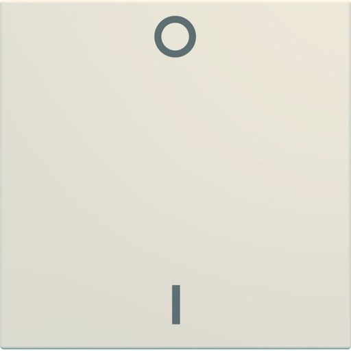 [HAG-WXD004D] Enjoliveur Gallery interrupteur avec marquage 0-1, 2 modules , finition Dune WXD004D