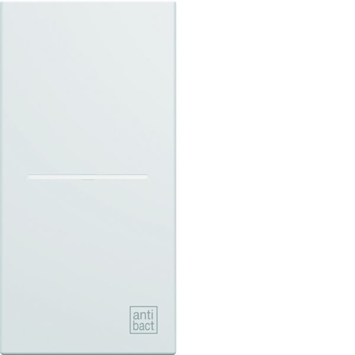 [HAG-WXD011H] Enjoliveur Gallery interrupteur à voyant 1 module Antibactérien WXD011H