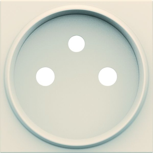 [HAG-WXD105D] Enjoliveur Gallery prise de courant rénovation 2P+T, finition Dune WXD105D