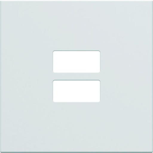 [HAG-WXD112B] Enjoliveur Gallery prise double USB, finition Pure WXD112B