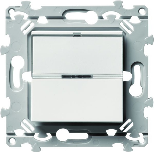 [HAG-WE025] InterBP Duo Essensya va et vient ou bouton poussoir porte étiquette Pure WE025