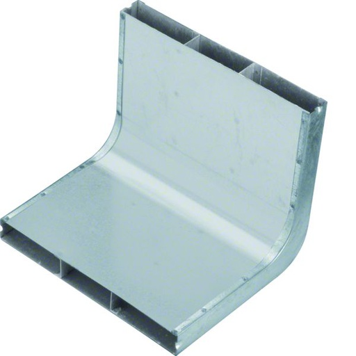 [HAG-UKK240283] Angle vertical 3 compartiments 28mm x 240mm pour sol béton UKK240283