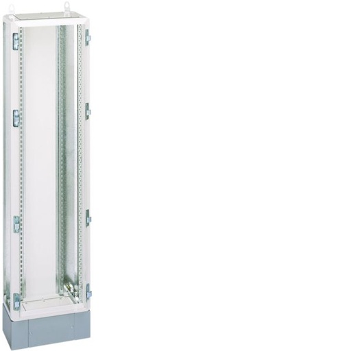 [HAG-FM107] Armoire cotés et socle 2 pattes de fixation quadro5 1710x450x260mm Blanc pur FM107