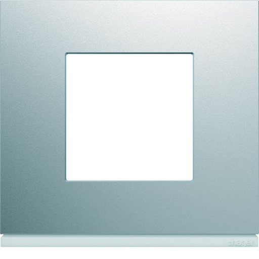 [HAG-WXP0102] Plaque de finition Gallery 1 poste Titane WXP0102