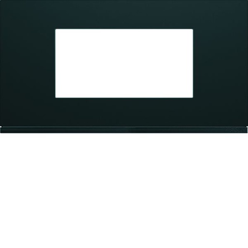 [HAG-WXP0204] Plaque de finition Gallery 4 modules Nuit entraxe 71 mm WXP0204