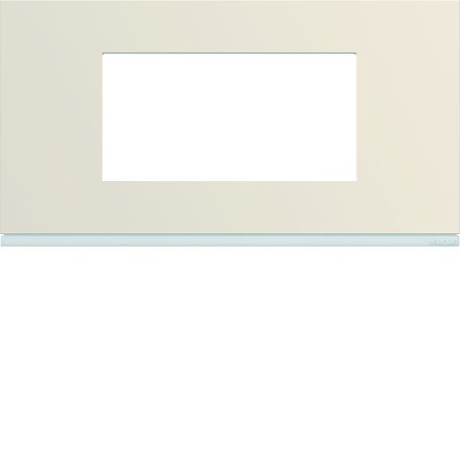[HAG-WXP0304] Plaque de finition Gallery 4 modules Dune entraxe 71 mm WXP0304