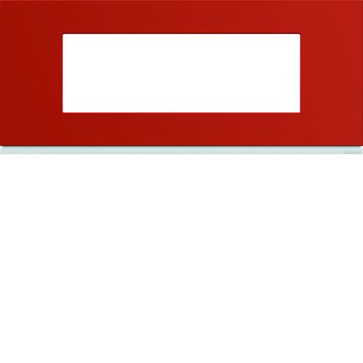 [HAG-WXP0606] Plaque de finition Gallery 6 modules Eglantine entraxe 57 mm WXP0606