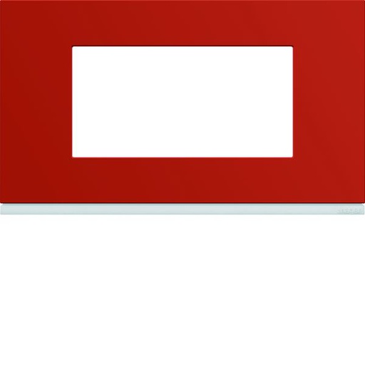 [HAG-WXP0634] Plaque de finition Gallery 4 modules Eglantine entraxe 57 mm WXP0634