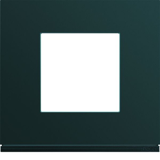 [HAG-WXP1002] Plaque de finition Gallery 1 poste Anthracite WXP1002