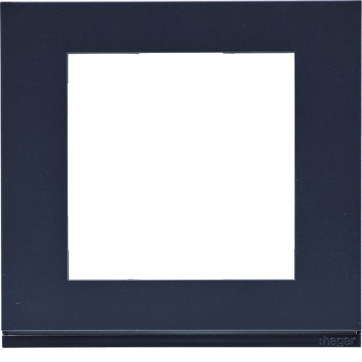 [HAG-WXP1009] Plaque gallery plastique pour thermostat KNX WKT510 et WKT511 gallery anthracite WXP1009