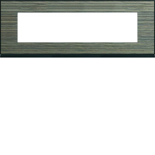 [HAG-WXP2408] Plaque de finition Gallery 8 modules Pecan entraxe 71 mm WXP2408