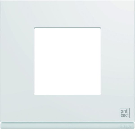 [HAG-WXP9902] Plaque de finition Gallery 1 poste Antibactérien WXP9902