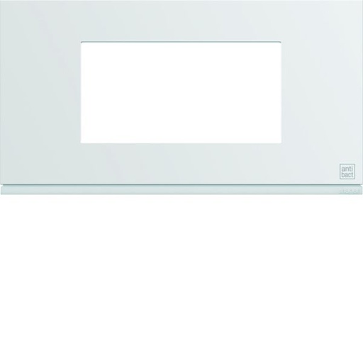 [HAG-WXP9904] Plaque de finition Gallery 4 modules Antibactérien entraxe 71 mm WXP9904