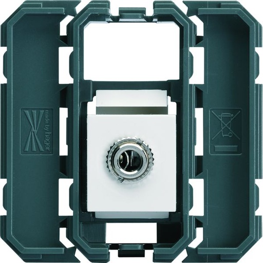 [HAG-WXF622] Prise Gallery jack audio keystone WXF622