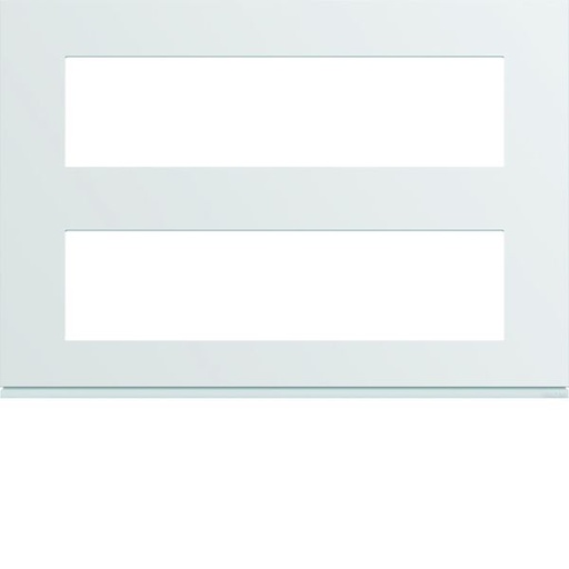 [HAG-WXP0096] Plaque de finition Gallery 16 modules Pure entraxe 71 mm WXP0096